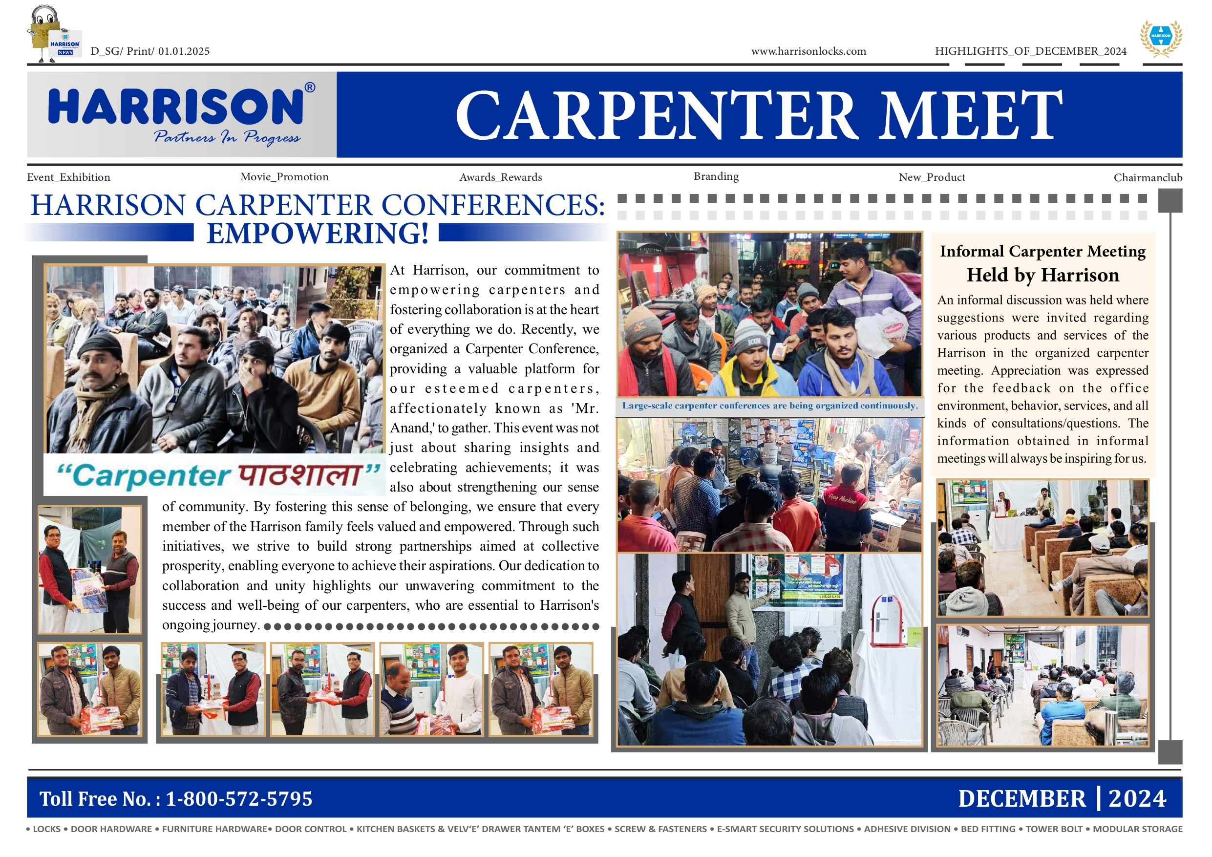 Harrison Monthly Newsletter